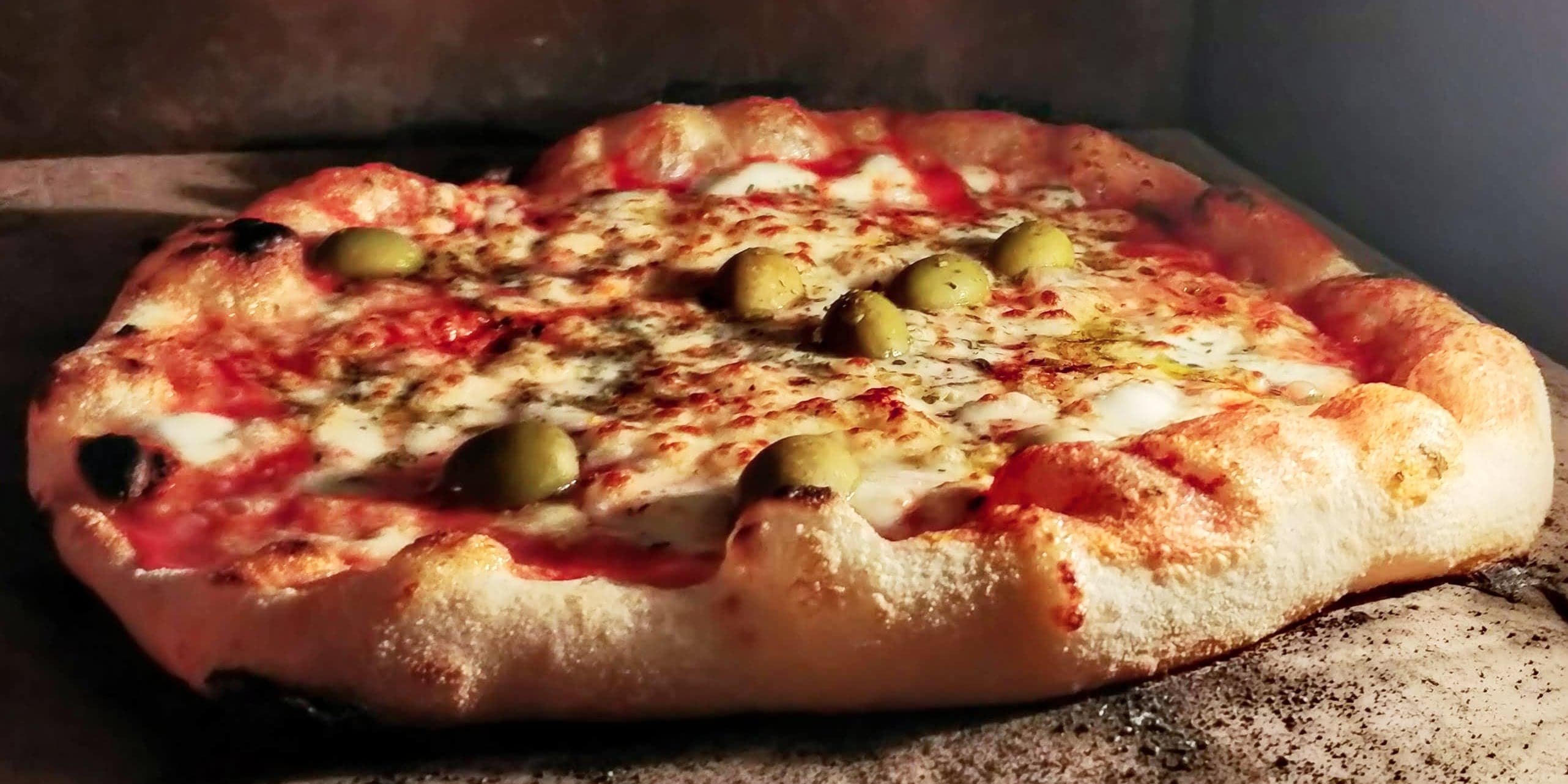 Osteria Cantabrigiana Pizza in Oven