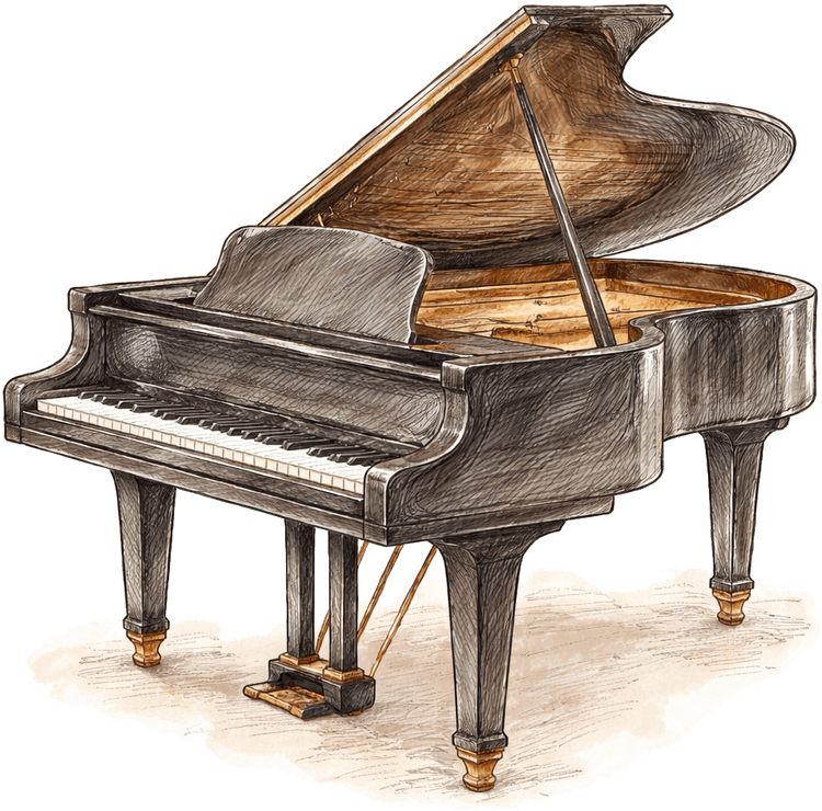 Osteria Cantabrigiana Grand Piano