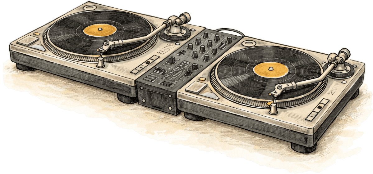 Osteria Cantabrigiana DJ Deck